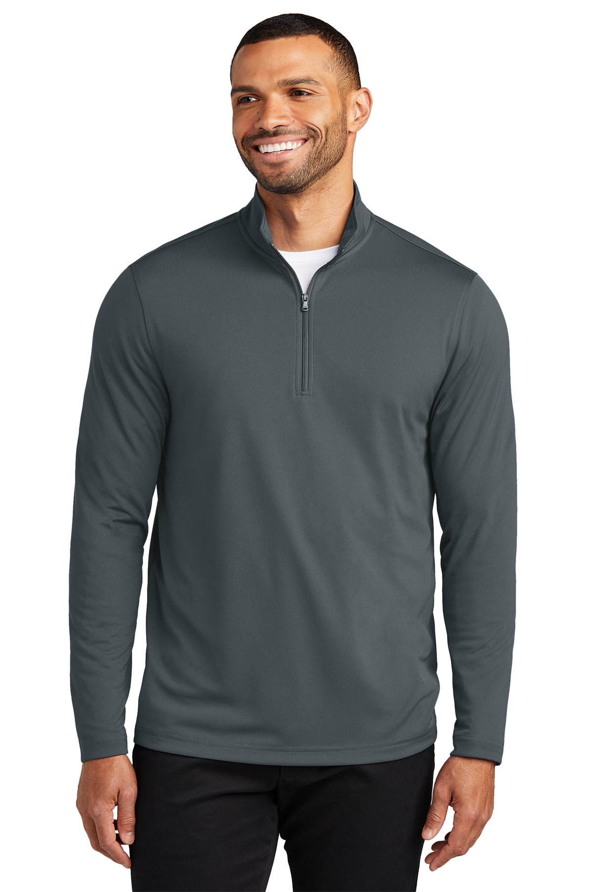 ABA Centers of VA 1/4 zip long sleeve Polo