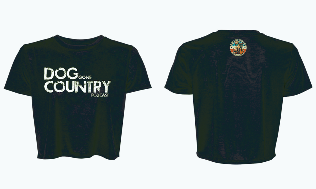 Dog Gone Country Crop Tops