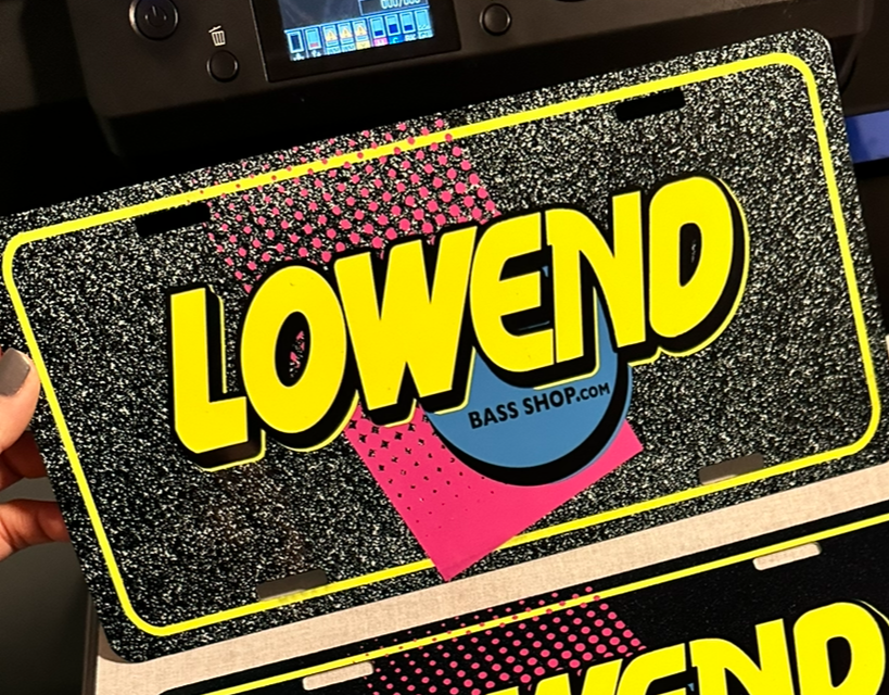 LowEnd License Plates