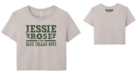 Jessie Rose and BCB crop tee